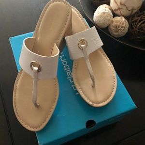 Liz Claiborne wedge sandals size 10